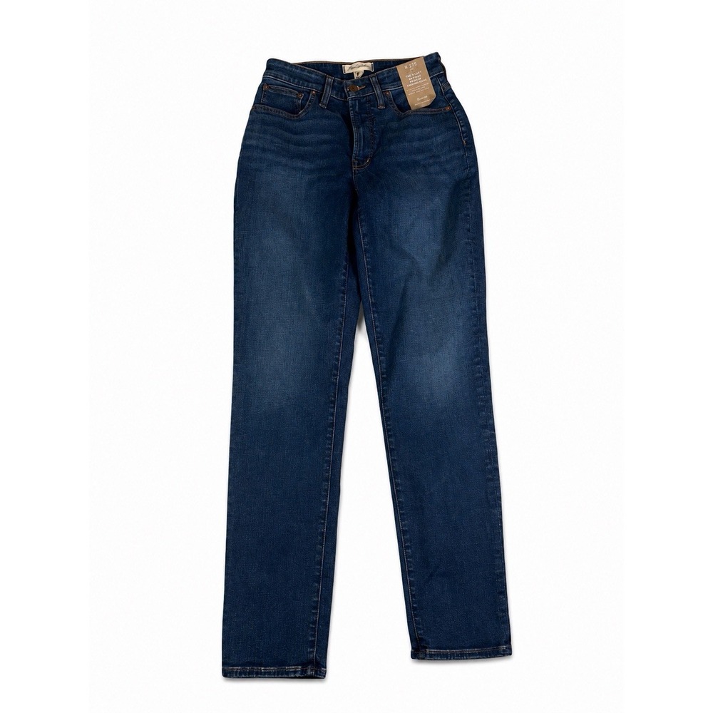 Madewell NWT Womens 27T Curvy Perfect Vintage Jeans Mid Rise Blue